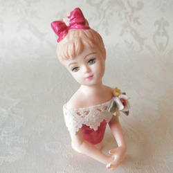 ハーフドール 【 マルグレーテ 】 磁器 人形 レース ドール ティーコゼ