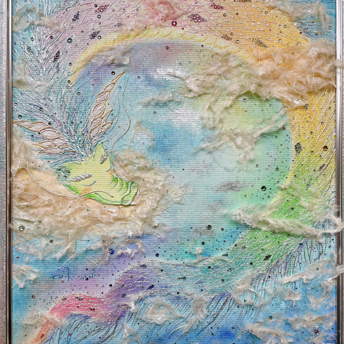 龍の絵 癒し ホスピタルアート ヒーリング パステル画 龍神 龍の絵 癒し ホスピタルアート ヒーリング パステル画 龍神
