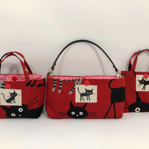 猫 3個セット【SALE】 ミニミニトートバッグ ココランド ボール