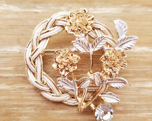 champêtre』故郷の花々 水引 ブローチ 花 ブローチ Cocoro wo Comete