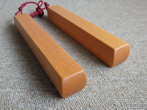 拍子木 欅／けやき その他インテリア雑貨 家具工房N～エヌ～ 通販