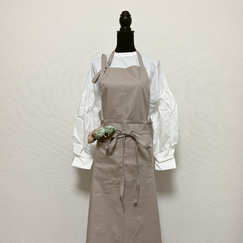 カフェ風2WAYエプロン エプロン cotton 通販 15658605｜Creema