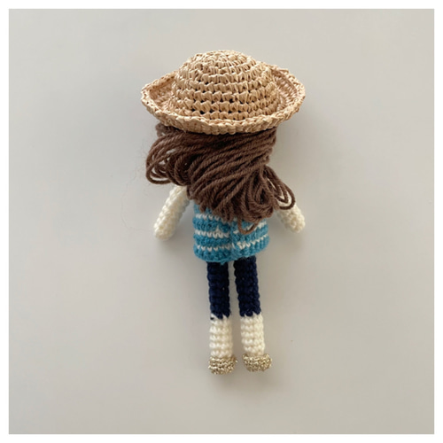 再販❤️ハンドメイド❤️ドールチャーム 送料無料】ドールチャーム 手編み あみぐるみ あみぐるみ