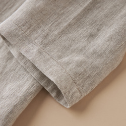 春新作☆リネン100%☆ロングスプリングコート☆生成り C-28W 9枚目の画像