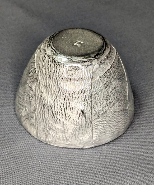 錫製ぐい呑　『重ーkasane ー』 4枚目の画像