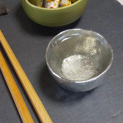 錫製お猪口 『刻：以 koku：i 』 おちょこ・ぐい呑み・徳利 治之