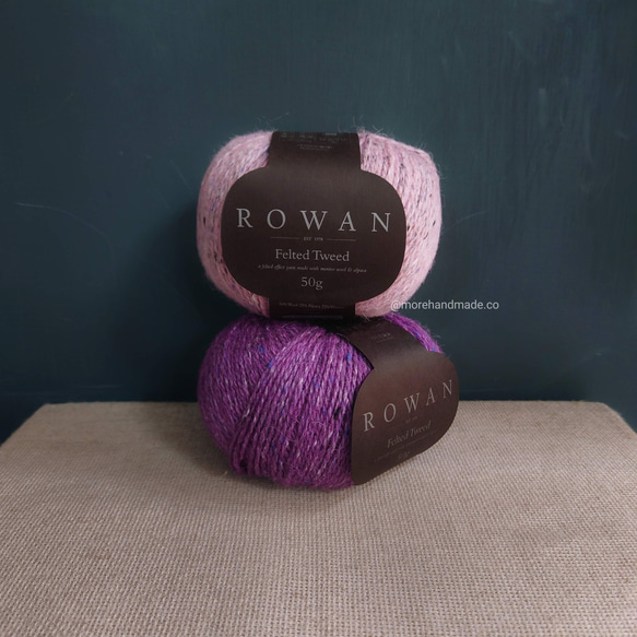 MH select Rowan felted tweed 英倫風毛線 手作 編織 保暖 羊毛 (二入) 第9張的照片