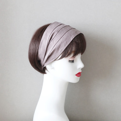 再販◆紫陽花の花びらヘアバンド（sumire）<hairband270> 6枚目の画像