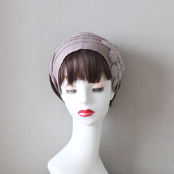再販◆紫陽花の花びらヘアバンド（sumire）<hairband270> 5枚目の画像
