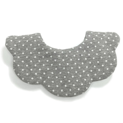 ♡ぽこぽこダブルガーゼのハート柄花びらスタイ♡ スタイ・よだれかけ