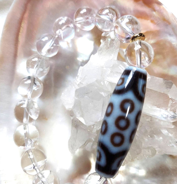 超激レア‼︎ 如意鈎天珠 （黒朱砂も入って） 【特選高級至純