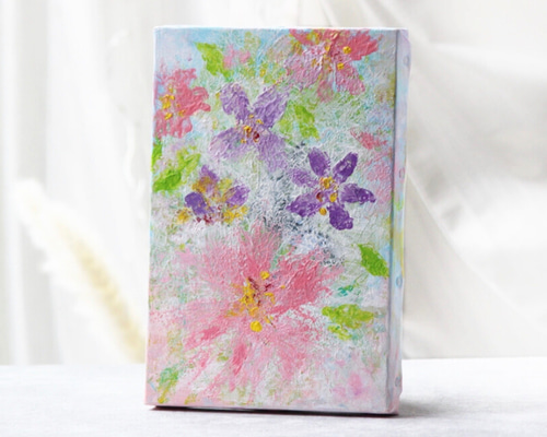 膜の花7 キャンバス　アクリル　30×40 原画 膜の花7 キャンバスアクリル30×40 原画