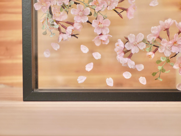 「桜の風景」　フレームアレンジメント 5枚目の画像