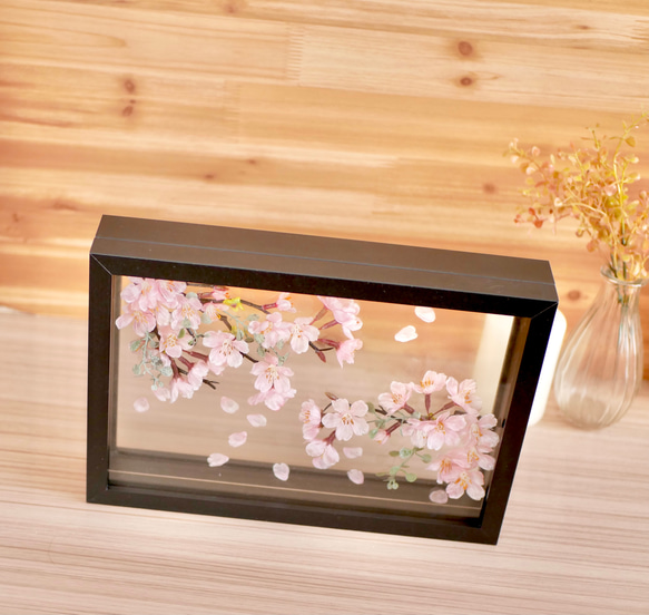 「桜の風景」　フレームアレンジメント 7枚目の画像