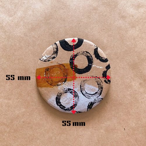 Happiness Flower缶バッチ 説明見てね 缶バッジ GJWHF 44mm – SPACE LOV3