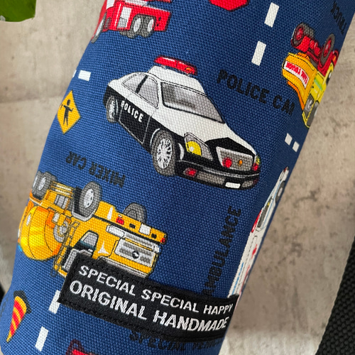 2way＊はたらく車＊男の子保冷＊ペットボトルカバー＊水筒カバー