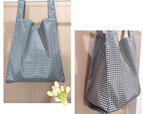 COS チェック柄 エコバッグ MC1391] MASTER&Co.(マスターアンドコー) ECO BAG(エコバッグ