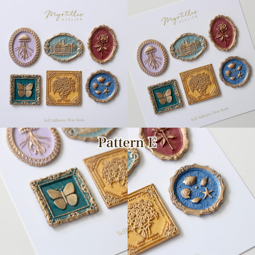 シーリングスタンプシール ｜ Antique collection ｜ コラージュ素材