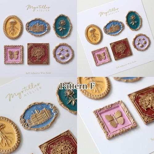 シーリングスタンプシール ｜ Antique collection ｜ コラージュ素材