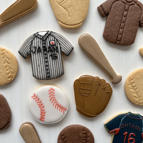 野球ボール　クッキー型 2枚目の画像