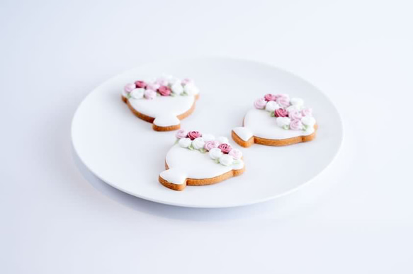 【プレゼントに大人気♡ 】花束アイシングクッキー 4枚目の画像