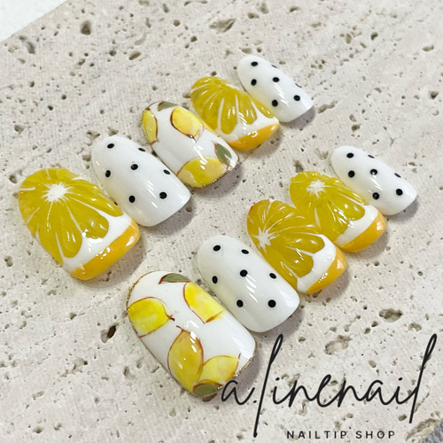 レモンネイル/フルーツネイル/ ネイルチップ（つけ爪） a.line 通販