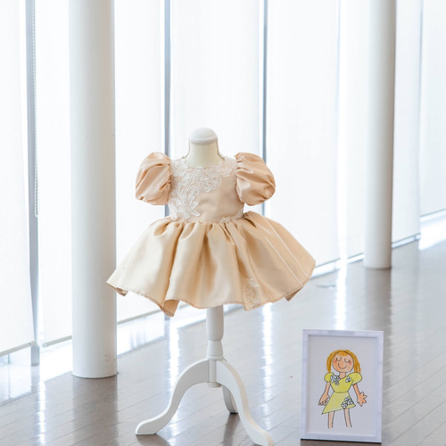 わたしのどれす お子様の絵がドレスになる 子供ドレス キッズ