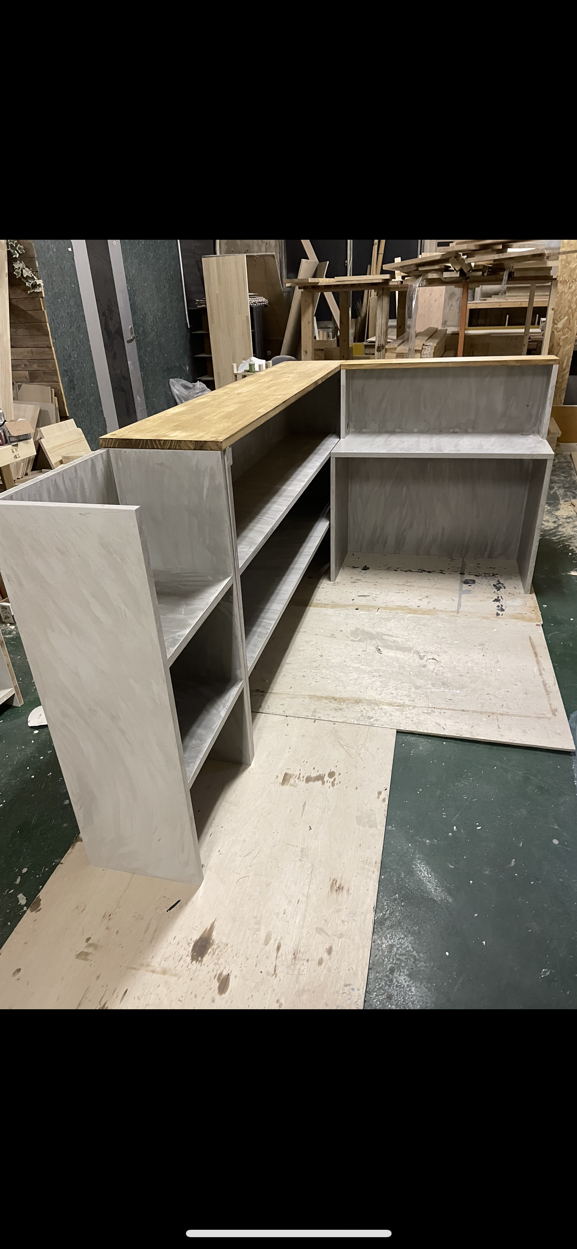 受付カウンター