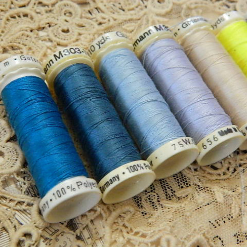 ギッターマン Gutermann 手縫い糸 8個セット 旧西ドイツ ヴィンテージ
