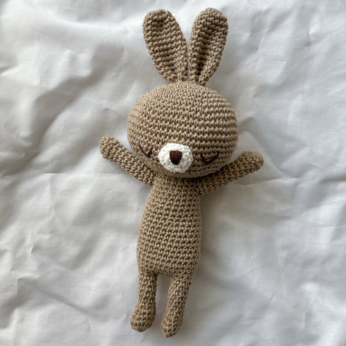 うさぎさん あみぐるみ 特大 あみぐるみ muu 通販 15662239