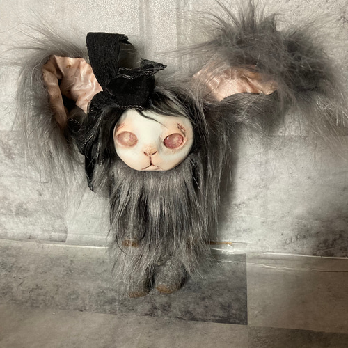 うさぎアートドール ハンドメイド ぬいぐるみ