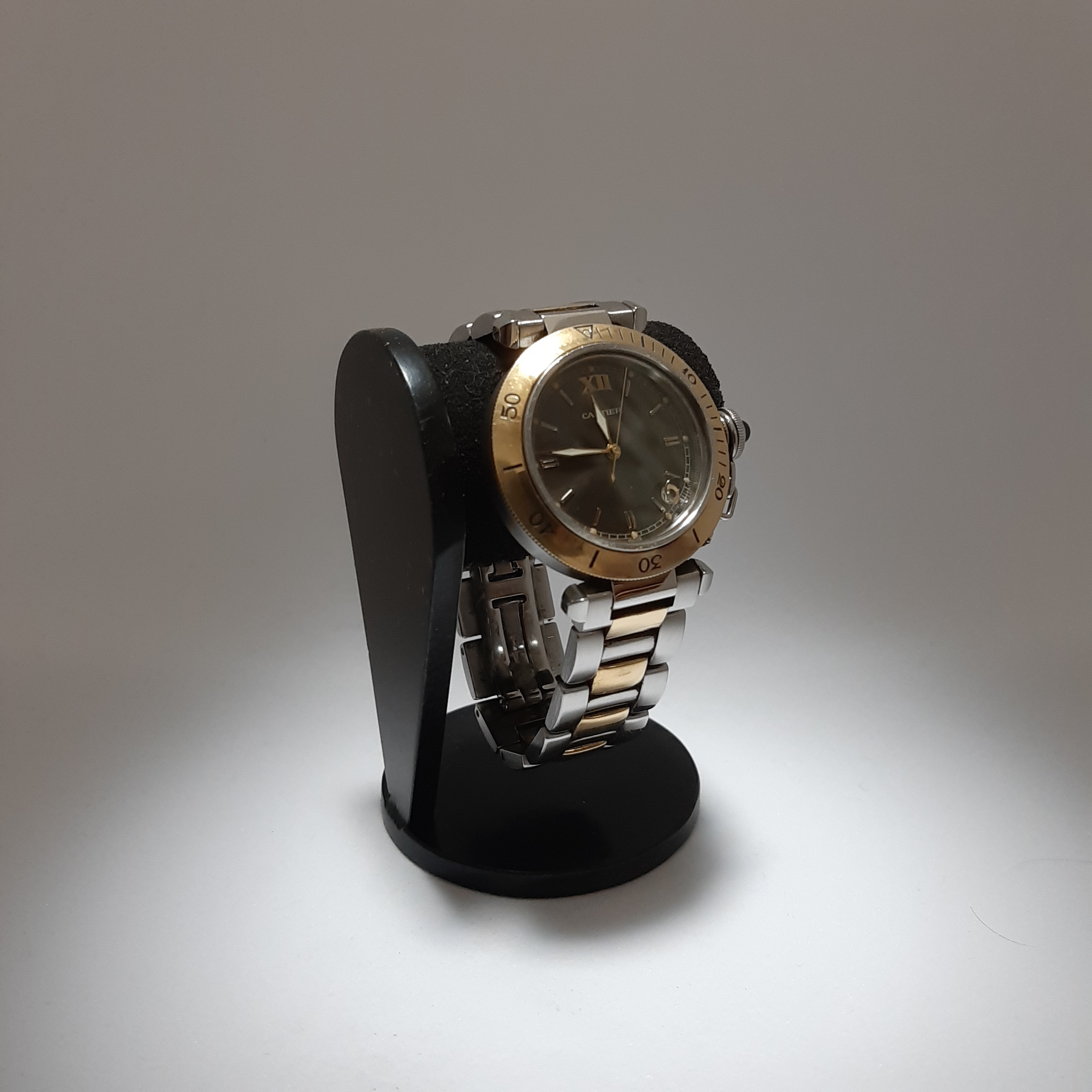 腕時計スタンド　オールブラック黒いスポンジ１本掛け腕時計スタンド