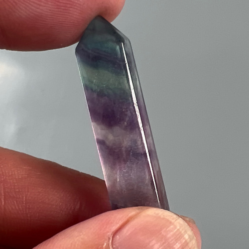 高品質フローライト ポイント tg644 天然石 pinky 通販 15662789