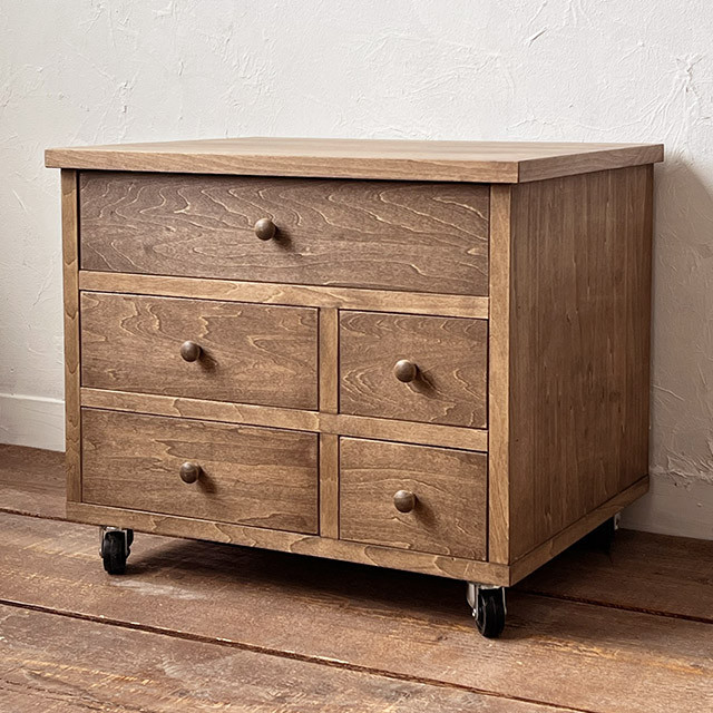 【送料無料】木製 プリンター台 BREA-PDB