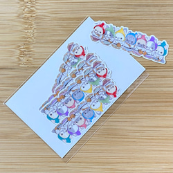 うさぎちゃんのかわいいメモシール。M10 シール・ステッカー