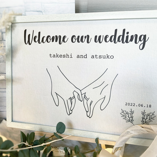 ボードオーダー込/ウェルカムスペース フルセット ウェディング