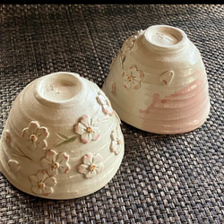 ご注文品･桜の抹茶茶碗＆お茶碗 6枚目の画像