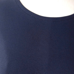 【サービス価格】濃紺☆ジャンパースカート☆シンプル‪☆オシャレ‪☆ゆったり 3枚目の画像