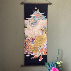 端午の節句 壁掛け タペストリー 着物 和柄 端午の節句 壁掛け タペストリー 着物 和柄