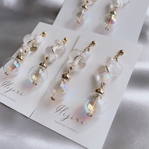 バラのマスクチャーム ピアス イヤリング ⭐️⭐️ハンドメイド 薔薇のマスクチャーム ピアス イヤリング ハンドメイド