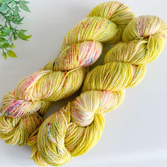 手染め毛糸 国産ソックヤーン C95g 毛糸 Multicolor yarn 通販｜Creema