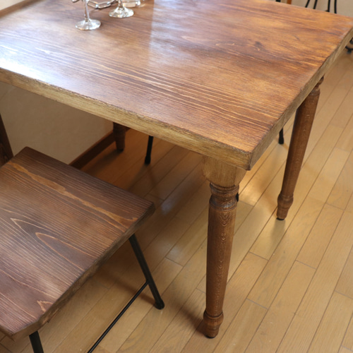 ろくろ足80cm奥行70㎝ #カウンターテーブル #ネイルテーブル #ネイル