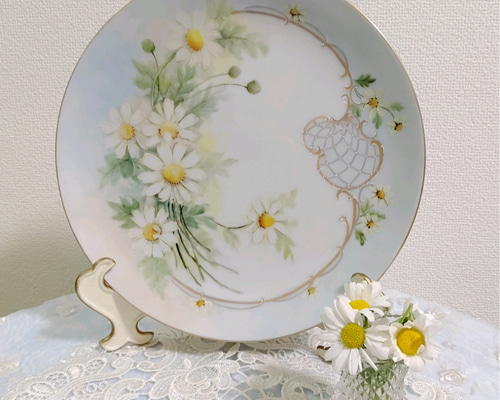 ♡23.5cm 皿(マーガレット) 大皿 💜 TT's 通販 15664709｜Creema