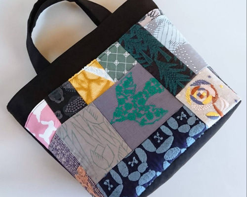 ミナペルホネン生地使用　パッチワークトートバッグ 1点のみ ミナペルホネンhandmade パッチワーク トートバッグ トート