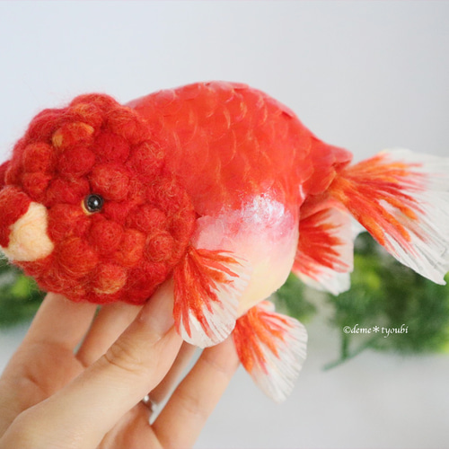 羊毛フェルト ハンドメイド オオカミ キモカワシリーズ