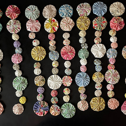 ヨーヨーキルト 小花柄 ヨーヨーキルト3㌢150個繋ぎ - メルカリ