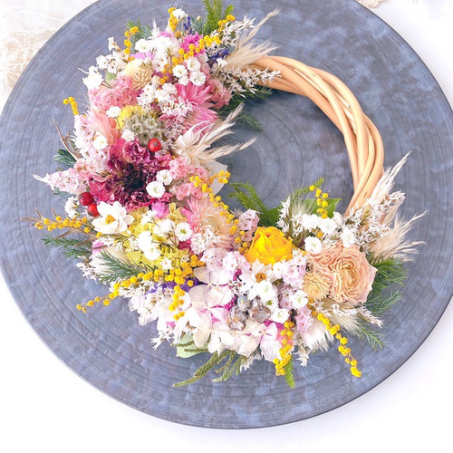 小ぶり♪春色ハーフリース⋆︎*