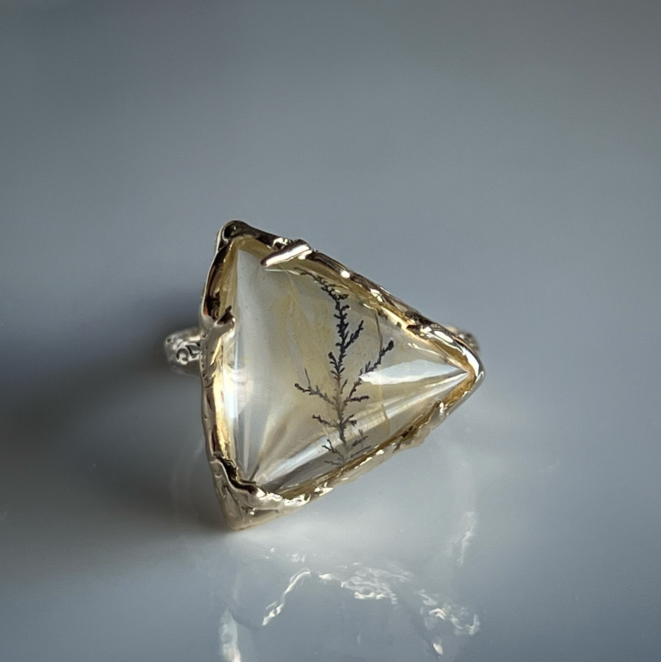 デンドリティック クォーツ リング / Dendritic Quartz Ring sll