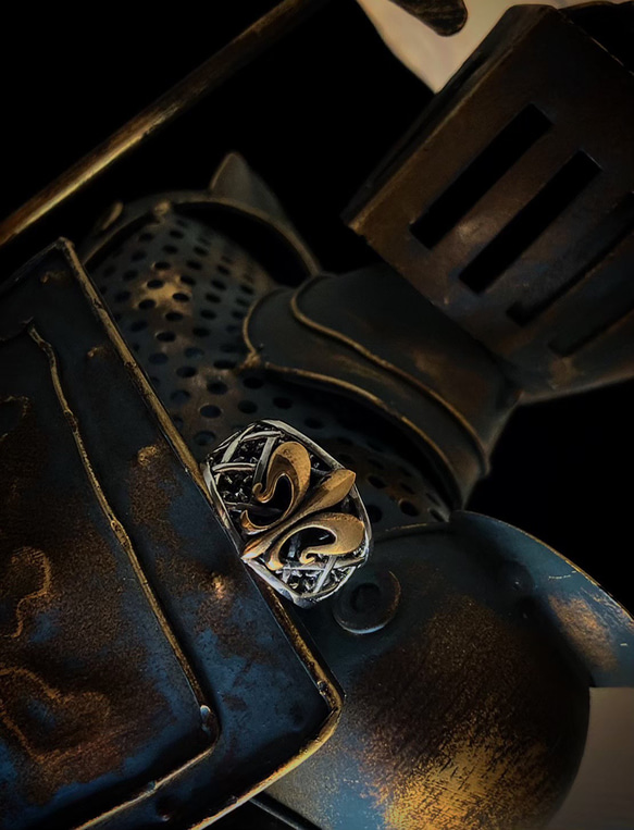 【巴洛克系列】騎士精神Knightship  925純銀 戒指 第1張的照片
