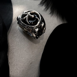 【礦石系列】 叛逆rebel 男士銀飾 925純銀 戒指 第4張的照片